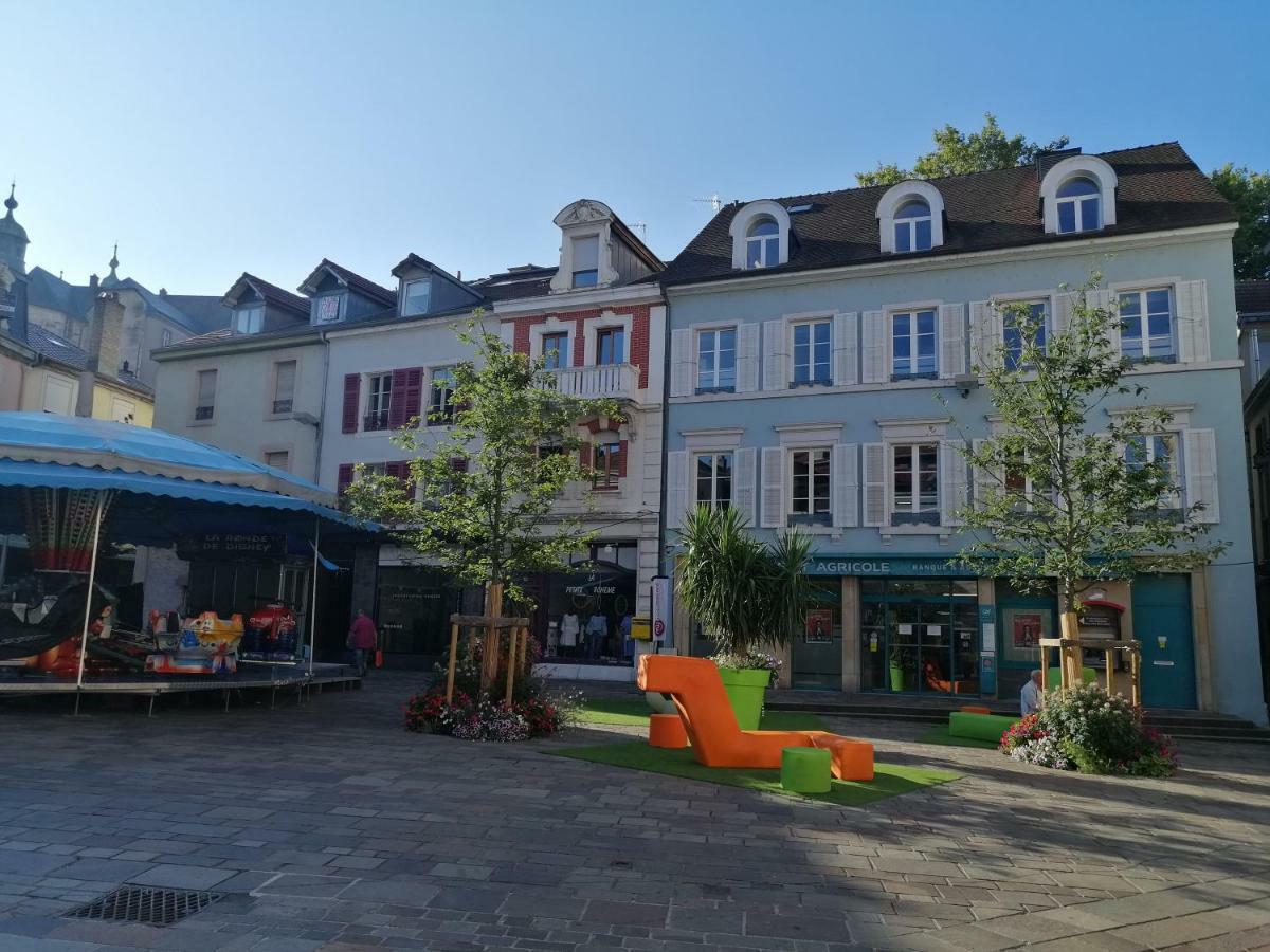 Le Petit Velotte - Un Cocon En Coeur De Ville Apartment Montbeliard Bagian luar foto